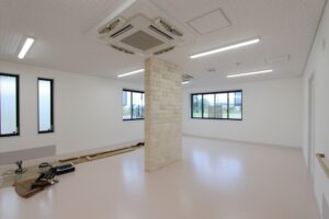 木造クリニック内観